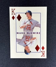 2000 Pacific Invincible Mark McGwire #24 King Diamonds Baseball Card Cardinals