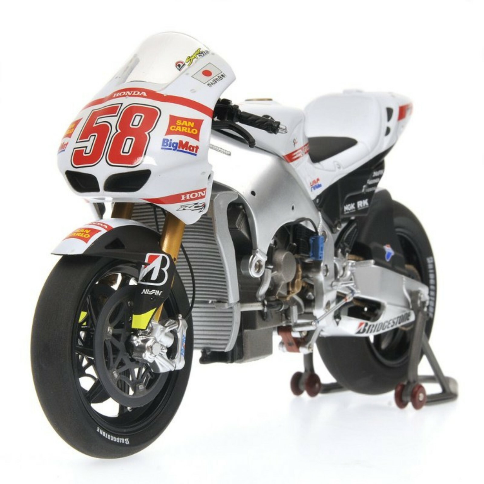 MINICHAMPS 1 12 SIMONCELLI BIKE HONDA RC212V SAN CARLO HONDA GRESINI L.E 6658 MINICHAMPS 1 12 SIMONCELLI BIKE HONDA RC212V SAN CARLO HONDA GRESINI L.E 6658