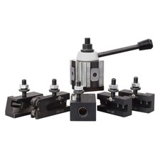 PISTON TYPE QUICK CHANGE TOOLPOST SET AXA 250-100 TOOL POST SET, FREE SHIPPING!