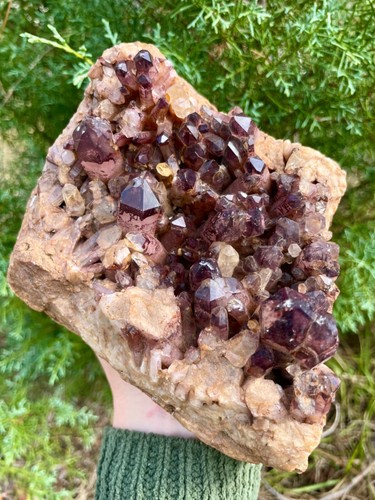 Fire Disco Quarts - Hemitite Phantom -6,6lbs - großes Sammlerexemplar- selten!! - Bild 9 von 14