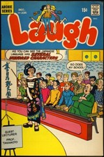 LAUGH #225 1969 FN/VF "Kill Or Cure" JAPANESE TEACHER COVER
