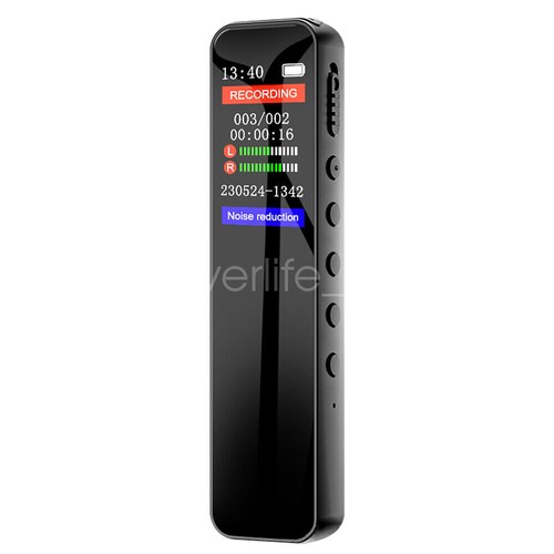 0-128G Digital Voice Recorder Dictaphone MP3 Player Voice Activated Recording US - Picture 21 of 39