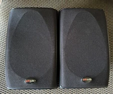 Pair of Polk Audio Satellite Speakers RM6751 Black 8 Ohms Tested 