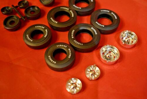 AMT Tyrone Malone's Kenworth Drag Truck Tires and Wheels 1/25 - Picture 3 of 3