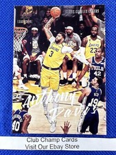 2019-20 #157 Anthony Davis Panini Chronicles Luminance Basketball Lakers