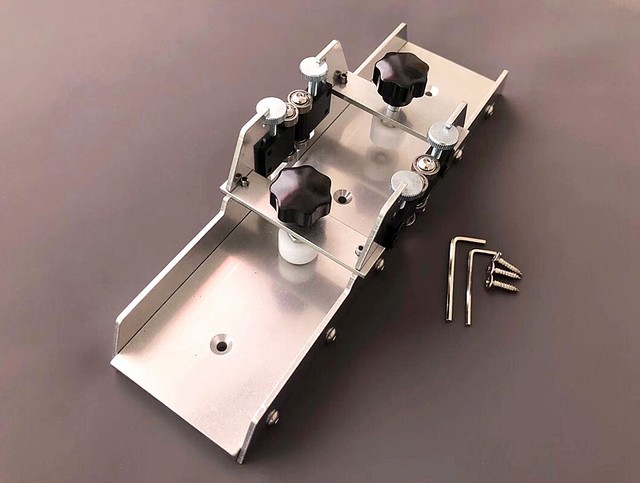Fret Slotting Miter Box With Clamps - for Guitar Maker & Luthier Fret Slotting Miter Box With Clamps - for Guitar Maker & Luthier