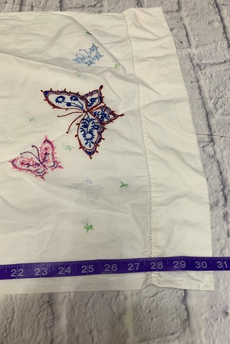 Lote de fundas de almohada antiguas bordadas - Imagen 15 de 18