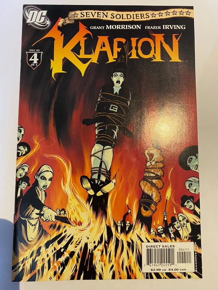 SEVEN SOLDIERS : KLARION #4 Grant Morrison DC Comics 2006  NM