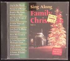 SING ALONG FAMILY CHRISTMAS VOL. I  RIVERBOAT MUSIC  CD 755