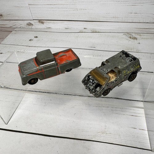Lote de 12 camiones Lesney Matchbox vintage 1 remolque varios modelos diecast - Imagen 4 de 10
