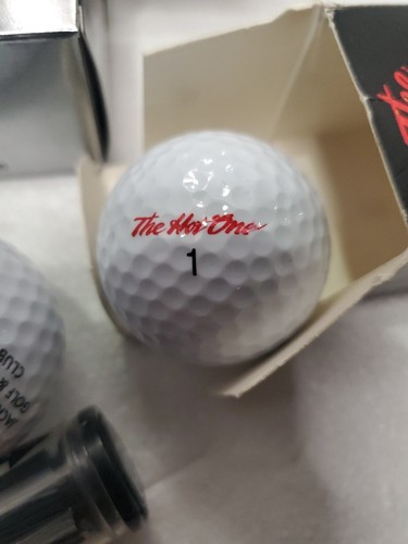 Bandit And The Hot One Golf Balls With Golf Perifernalia 7Bandits 3 Hot Ones - Picture 3 of 6