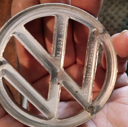 (2)Vintage Hella Fog/Back Up Lights VW, Porsche Made in Germany, & VW Emblem ! - Picture 10 of 10