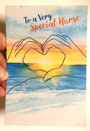 3 Karten Hallmark Unterstützung Krankenschwestern Danke an eine ganz besondere Krankenschwester für alles, was Sie tun - Bild 2 von 7