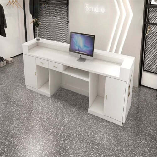 Modern Minimalist Office Reception Desk - Picture 2 of 4
