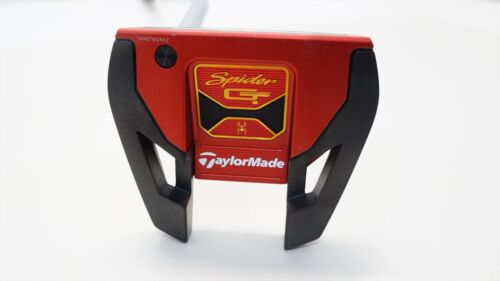 Taylormade Spider Gt Red Single Bend 34" Putter Good Left Hand Lh w/ HC P32 - 第 1/7 張圖片