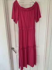 BNWT Hot Pink Warehouse Dress UK12