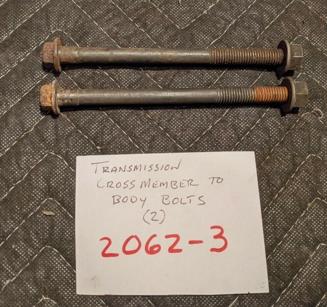 8793 Ford Fox Body Mustang Transmission Crossmember Bolt Kit 5.0L AOD