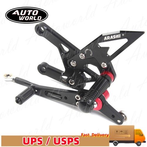 For Yamaha MT-10 FZ-10 2016 2017 2018 2019 2020 Racing Rearsets Footrest Peg - Bild 7 von 13