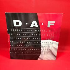 DEUTSCH AMERIKANISCHE FREUNDSCHAFT D.A.F. 1988 UK vinyl LP DAF