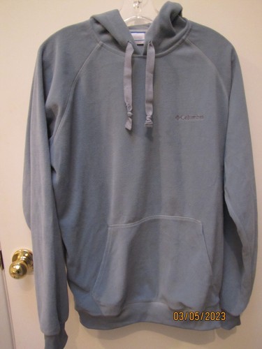 Felpa con cappuccio uomo grigio chiaro/blu Columbia grigio chiaro/pullover Felpa con cappuccio M