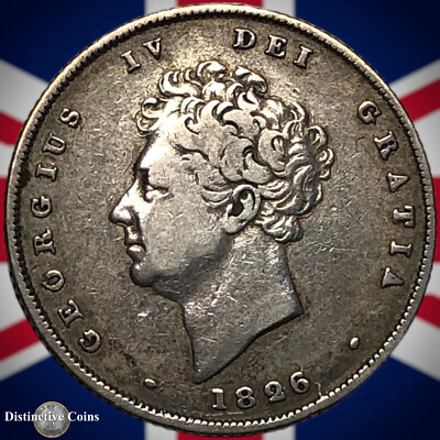 イギリス　1826年　Shilling　＠２３ 1940 United Kingdom UK Great Britain GEORGE VI Lion Silver