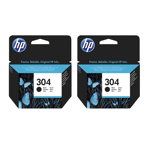 Original HP 304 / 304XL Black / Colour Ink Cartridges for Envy 5020 Printers - Picture 5 of 9