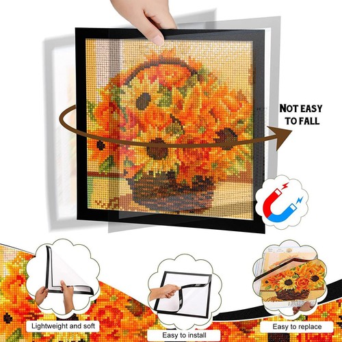 Diamond Art Painting Frames Magnetic Frame For Diamond Art 30x30 Photo Frame - Picture 5 of 14