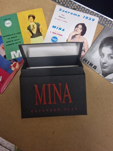 MINA '' EXTENDED PLAY '' BOX 10 CD SINGLOLI EDIZIONE RARO! EX/EX - Picture 4 of 5