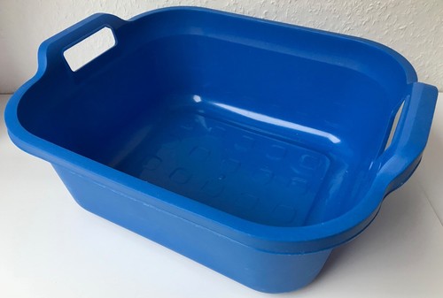 ADDiS rechtwinkelige Kunststoffschale 10 l blau | ADDiS 10 l plastic bucket blue