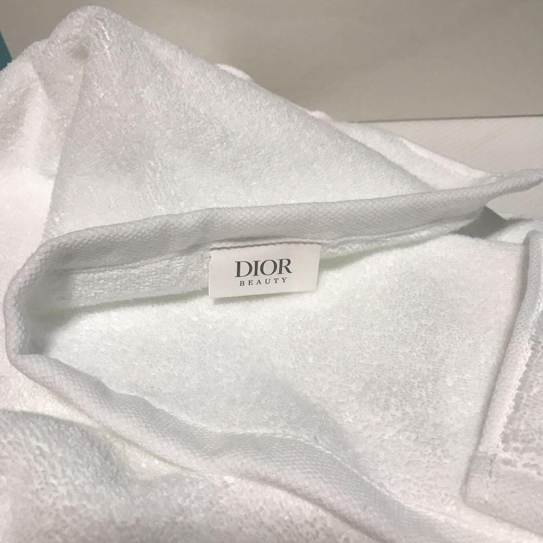 タオル DIOR beauty DIOR novelty face & hand towel set of 2 W/Drawstring bag