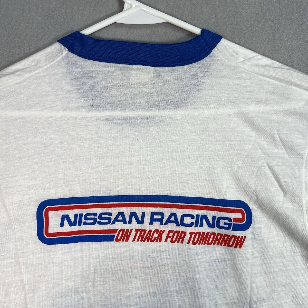 NWOT Vintage 80s Nissan GTP NPT-90 IMSA Racing T Shirt Adult NWOT Vintage 80s Nissan GTP NPT-90 IMSA Racing T Shirt Adult