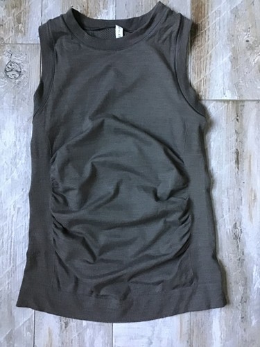 Athleta Womens Gray/Olive Green  Sleeveless Activewear Tank Top Size M - Picture 1 of 5