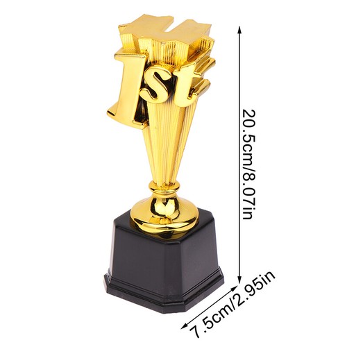 Champion 1st Place Trophy Award For Sports Tournaments Adults Kids Competitions - Afbeelding 2 van 7