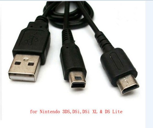 For Nintendo DS Lite NDSL DSL USB Charging Power Charger Cable Lead Wire Adapter - Picture 3 of 9