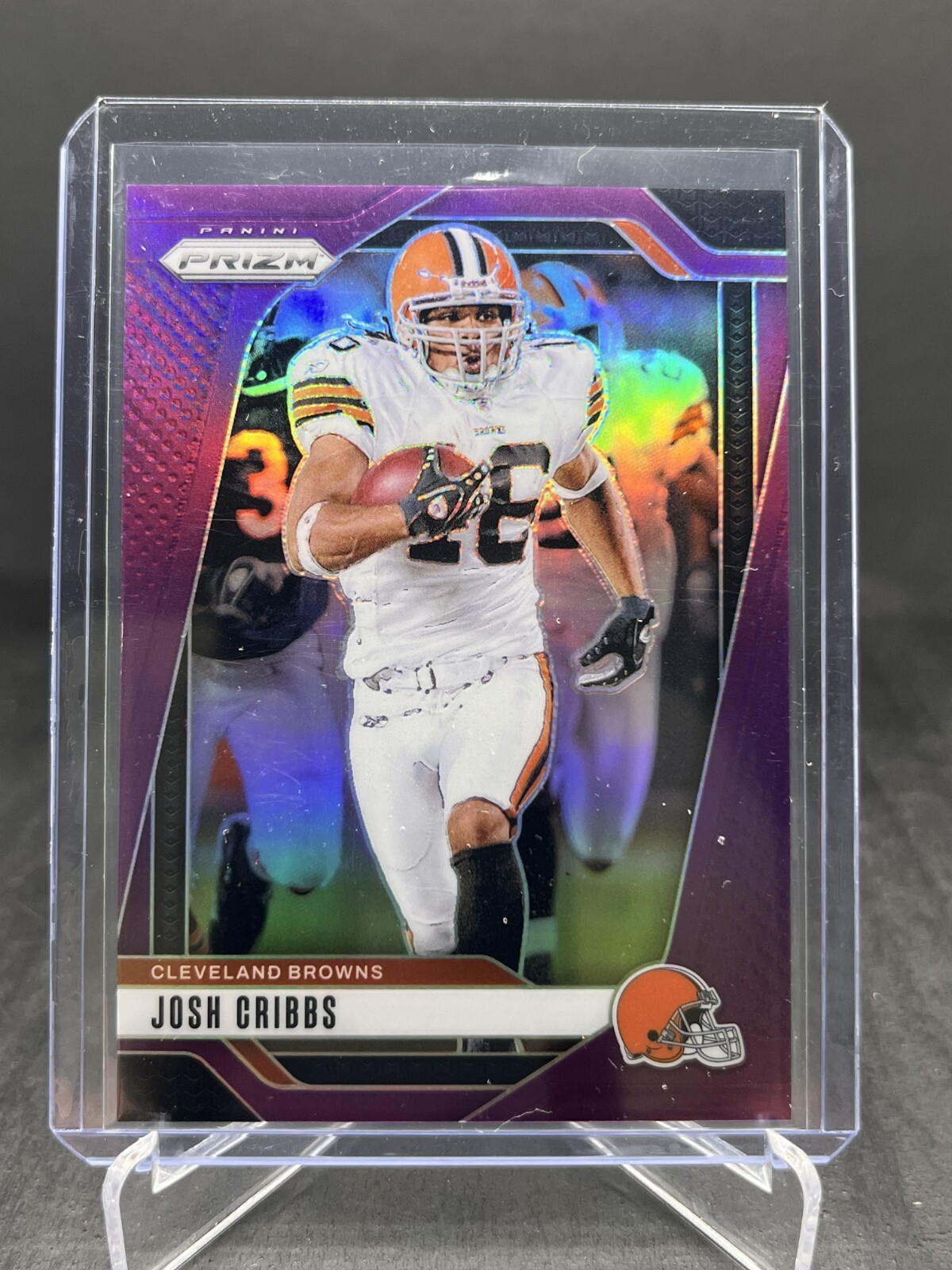 2024 Panini Prizm Football Josh Cribbs Purple 022/125 #72