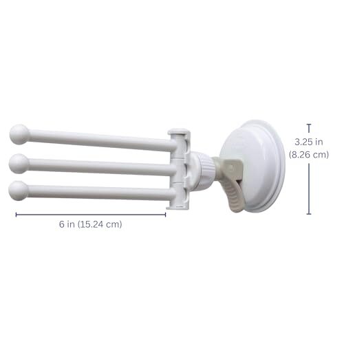 Safe-er-Grip Changing Lifestyles Drip Dry Portable Drying Rack, White with 3 - Picture 4 of 7
