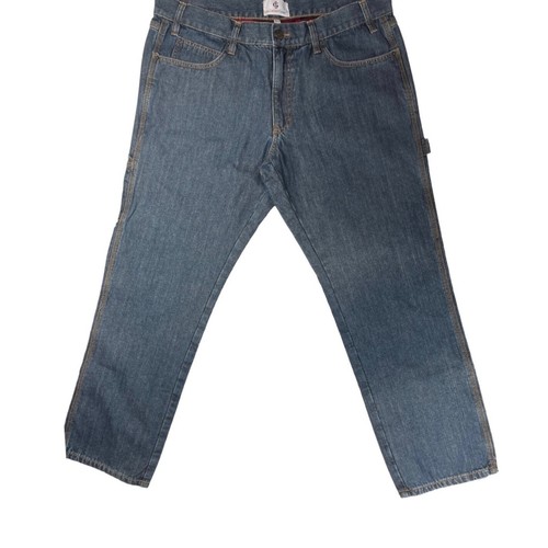 IG INSULATED GEAR Relaxed Fit Carpenter Jeans 38x32 Buffalo Plaid Flannel-Lined - Picture 5 of 16