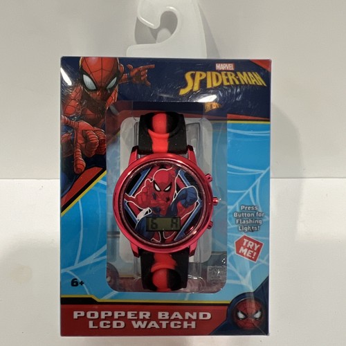 Popper Band LCD Uhr Spider-Man Accutime - Bild 2 von 6