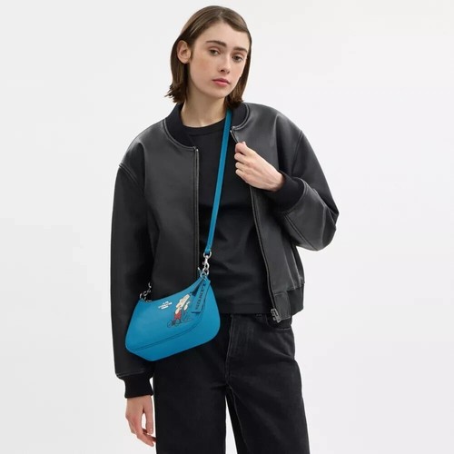 COACH x PEANUTS 2025 Teri Shoulder Bag Linus CBM31 NEW - Picture 6 of 6