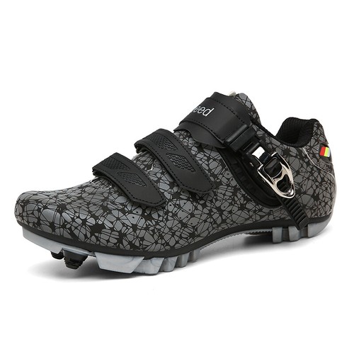 Mtb Shoes Flat Cleat Shoes Men Mountain Bike Footwear Women SPD Bicycle Sneakers - Picture 7 of 26