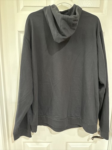 Eddie Bauer Herren 2XL Langarm Pullover Hoodie Sweatshirt schwarz Grafik gebraucht, in einwandfreiem Zustand - Bild 6 von 6