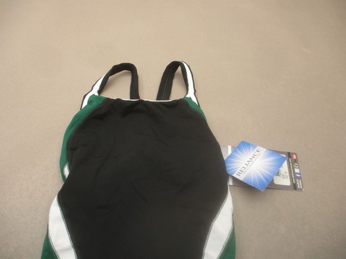 NWT DOLFIN Size 28 Girls Multicolor Lined Wireless One-Piece Sports Swim Suit 9P - Picture 2 of 6
