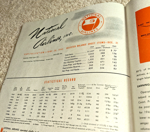 FLUGGESELLSCHAFTEN 1945 - MERRILL LYNCH - 60 Seiten Bericht - 18 Fluggesellschaften (viele verstorben) - Bild 16 von 24