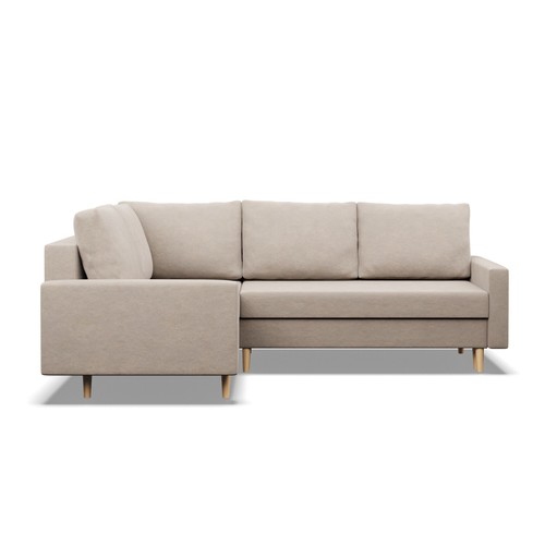 Ecksofa mit Ottomane, Schlaffunktion, Bett, 2 Bettkasten, Links/Rechts BLANK - Bild 72 von 77