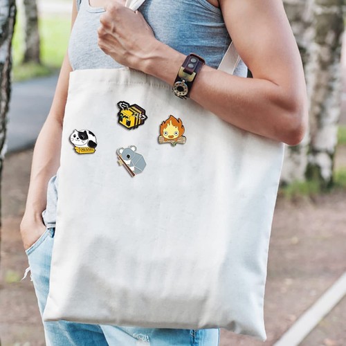 Set spille spille badge smalto casuali per zaino vestiti borsa cappello regali - Foto 14 di 22