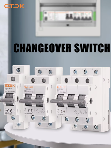 Din Rail MTS Dual Power Manual Transfer Switch Modular Changeover Switch Interlo - Picture 9 of 15