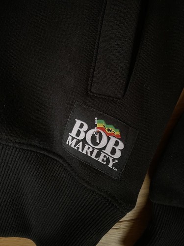 Ajax Amsterdam Hoodie Bob Marley Three Little Birds Lyrics Pullover Sweatshirt M - Imagen 5 de 8