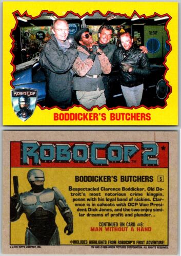 1990 Topps ROBOCOP 2 Trading Cards - Set Break - Pick Your Cards NM/MT - Bild 6 von 100