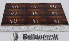 2017 Kingdomino Board Game Lot 9 Dominos 40-48 Replacement Part Only