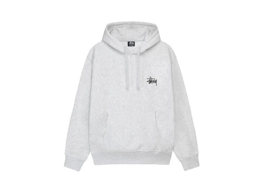 Stussy Basic Stussy Hoodie 2024 Ash Hether 1925000 | eBay